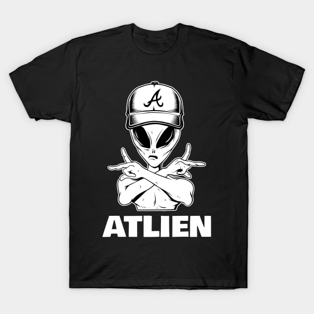 Atlanta Atlien T-Shirt by sqwear